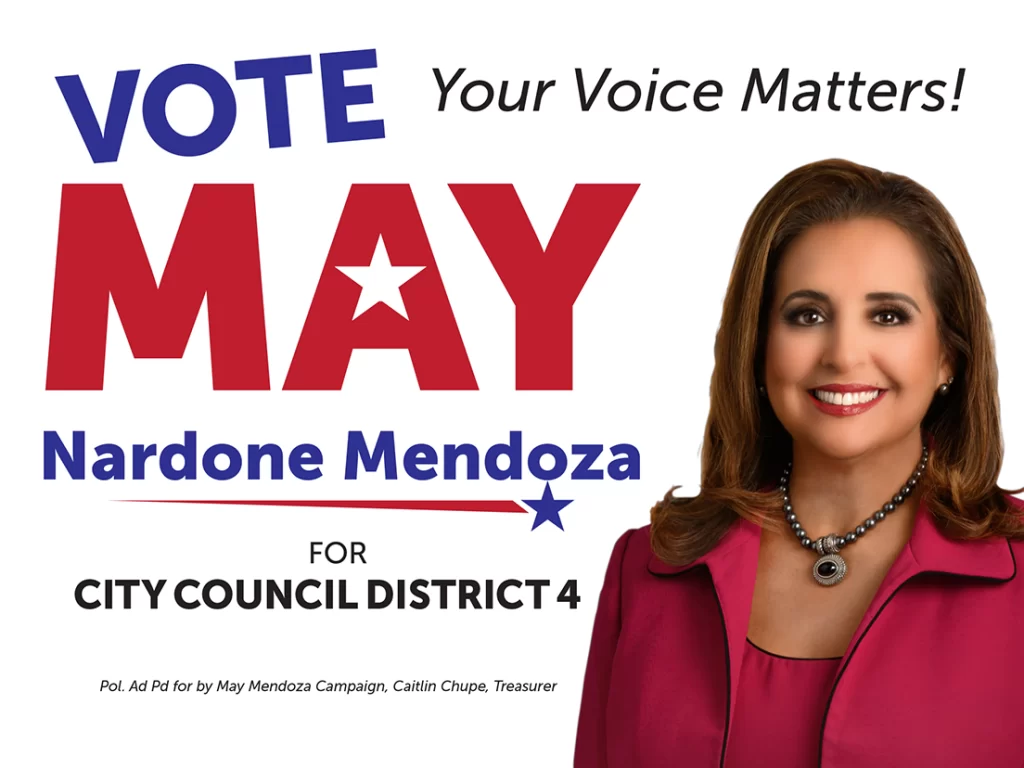 Elect May Nardone Mendoza for Corpus Christi City Council District 4